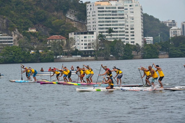 Rocky Man Rio stand up paddling