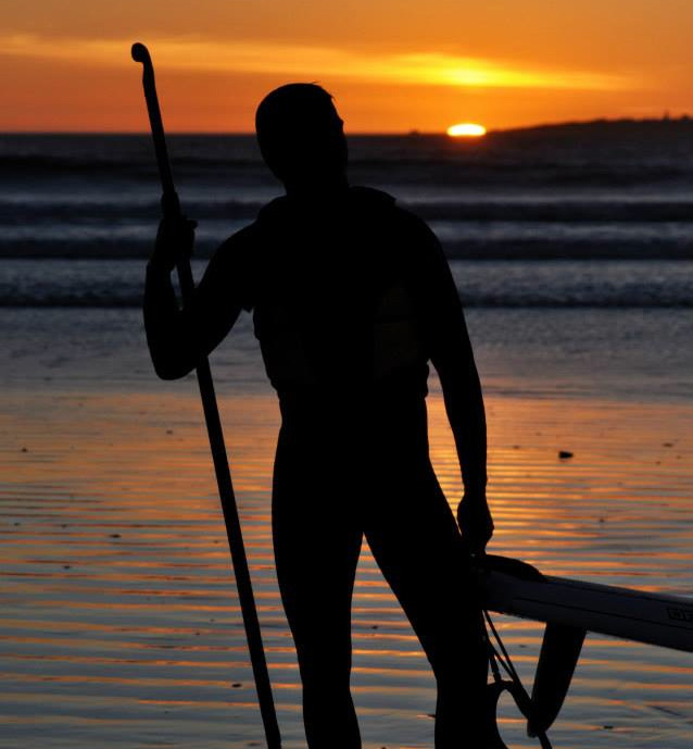 Stand Up Paddle sunset