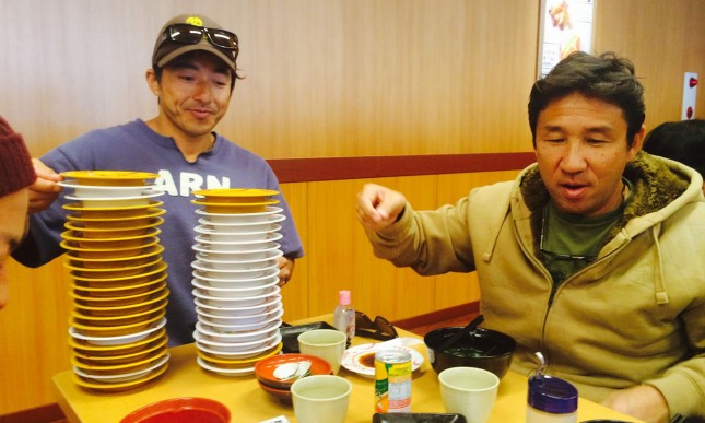 Stand Up Paddlers in Japan