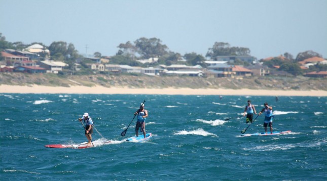 King of the Cut stand up paddle race Western Australia
