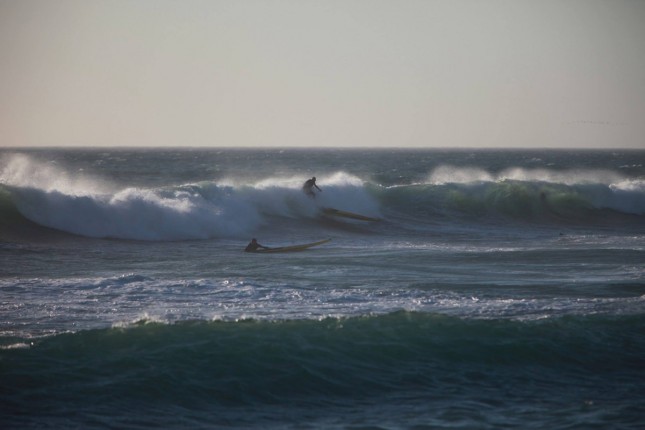 Nico about eat it - Cape Town downwinder