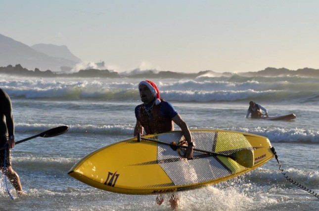 Sean Avni Stand Up Paddle Santa