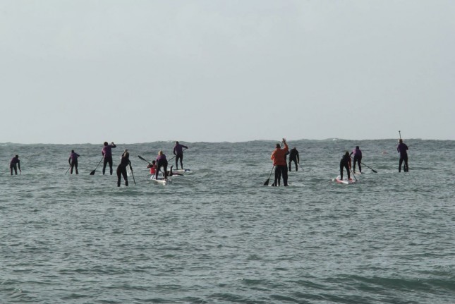 Jersey Isle SUP race