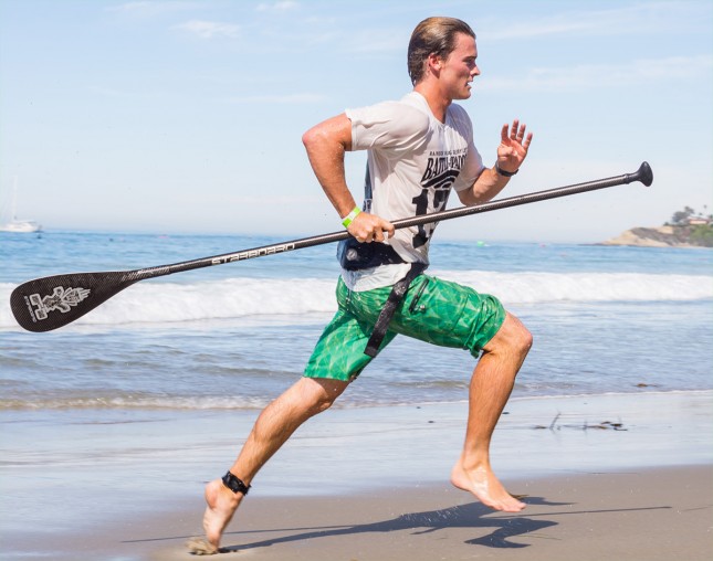 Sean Poynter stand up paddling