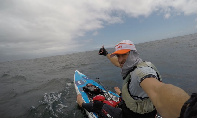 Chris Bertish stand up paddling