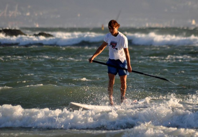 Joshua Robertson stand up paddler