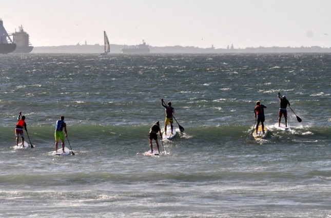 downwind sup race