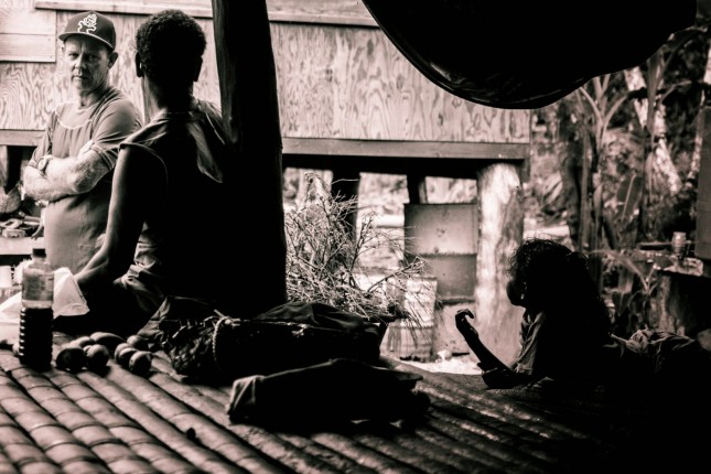 Bart de Zwart on the Micronesian island of Yap