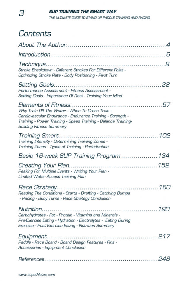 Chase Kosterlitz stand up paddle training book