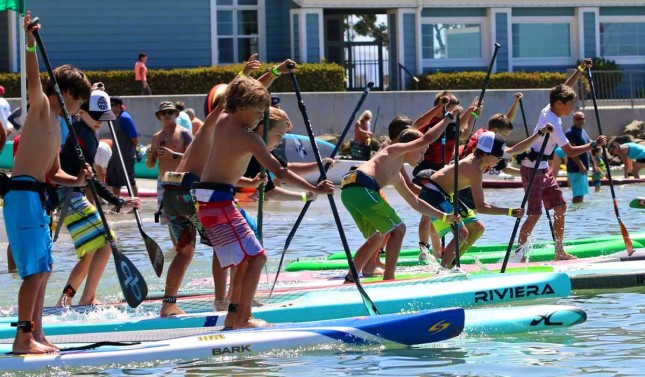 Mongoose Cup Stand Up Paddle race Dana Point