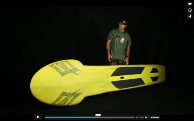Robby Naish Penetrator stand up paddle board april fools