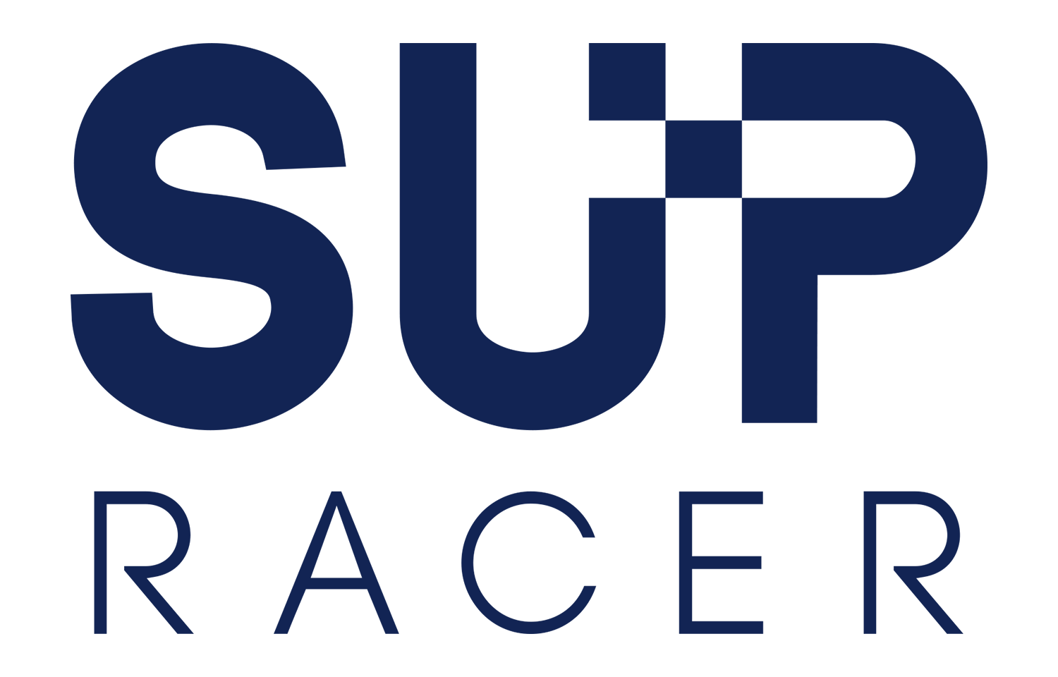 new SUP Racer logo