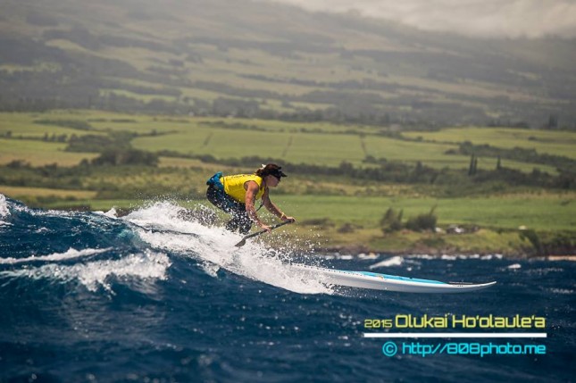 Andrea Moller Maui stand up paddling