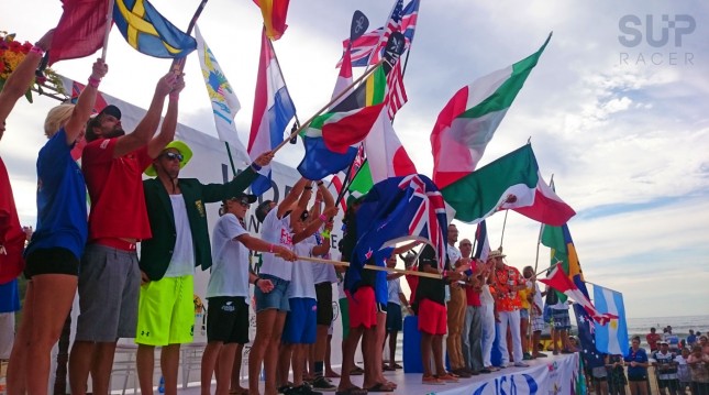 ISA Stand Up Paddle World Championship opening ceremony Sayulita Mexico