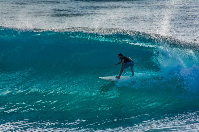 Surfing in Mozambique