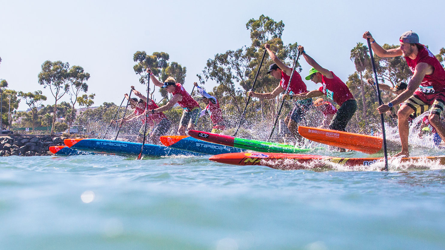 stand up paddle boards racing