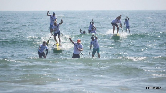 stand up paddling Japan Cup 5