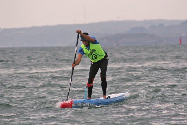 Titouan Puyo stand up paddling