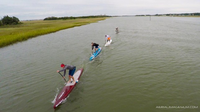 Team Canada stand up paddleboarding