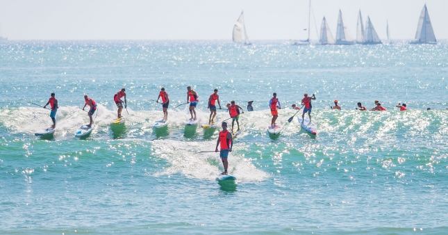 PPGs stand up paddle race