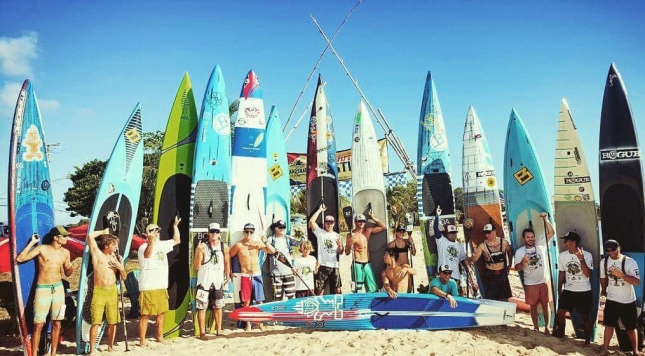 Coconut Cup stand up paddleboard race