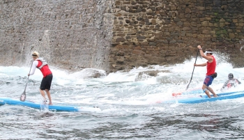 San Sebastian paddleboard race 2016