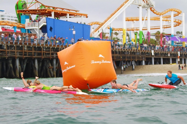 Santa Monica Pier Paddleboard Race 