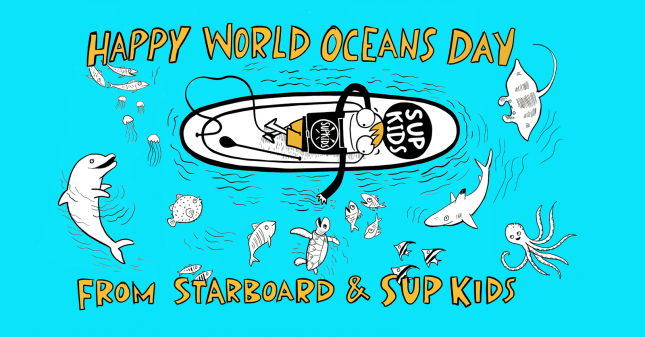 Starboard SUPKids World Oceans Day