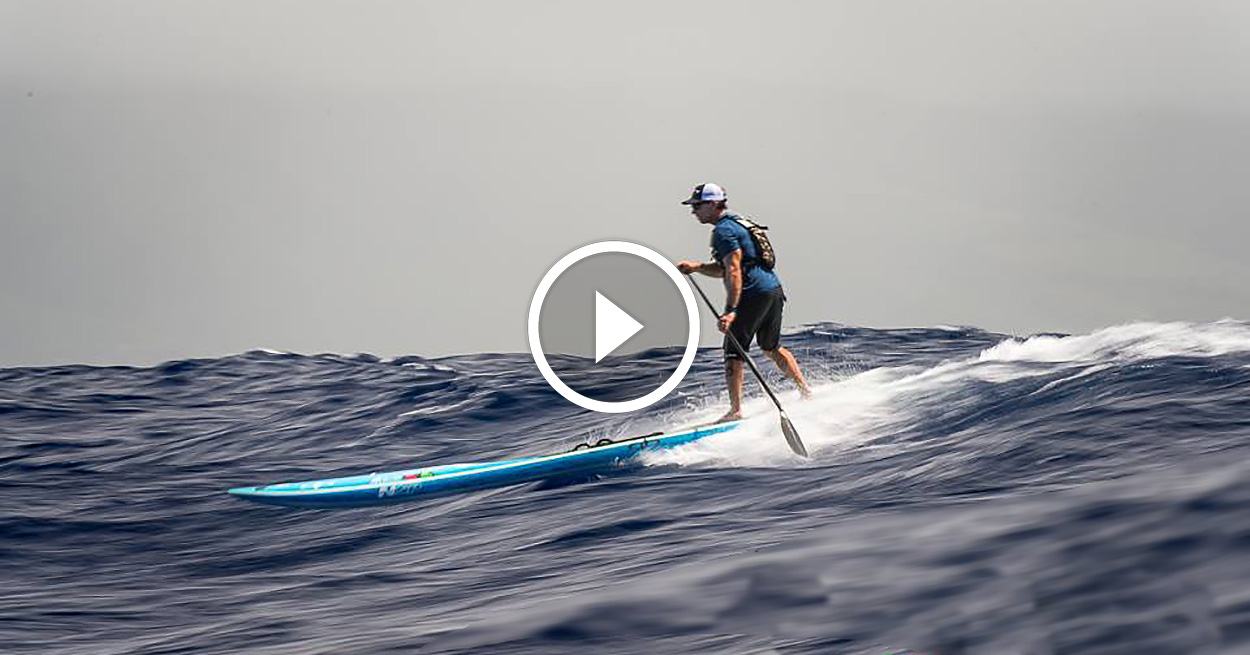 WATCH Insights and Highlights from the Maui2Molokai Race SUP Racer