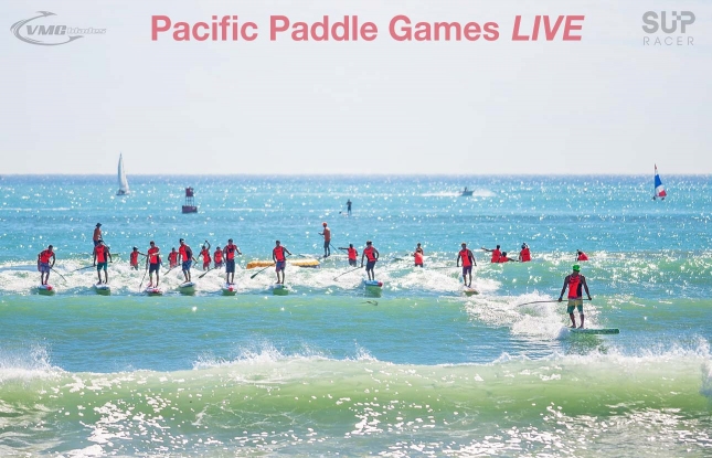 Pacific Paddle Games live webcast