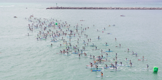 Pacific Paddle Games open race (photo: SUP the Mag)